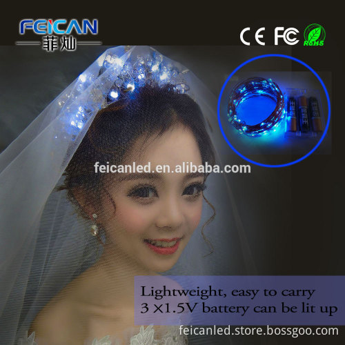 String of battery operated lights